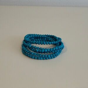 Turquoise Beaded Bracelet Set